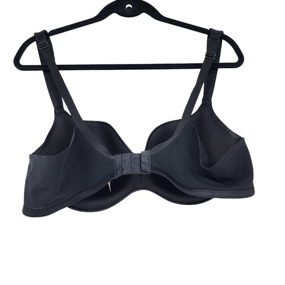Cacique Black Adjustable Straps Back Full Coverage Underwire Bra Size 42C - Picture 4 of 4